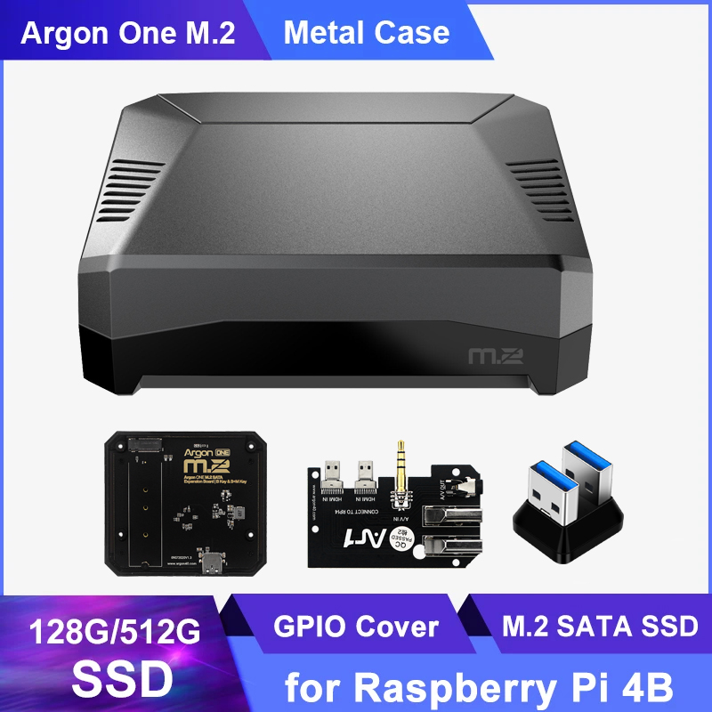 Argon One V3 M.2 Nvme Case - Raspberry Pi 4 Argon One M.2