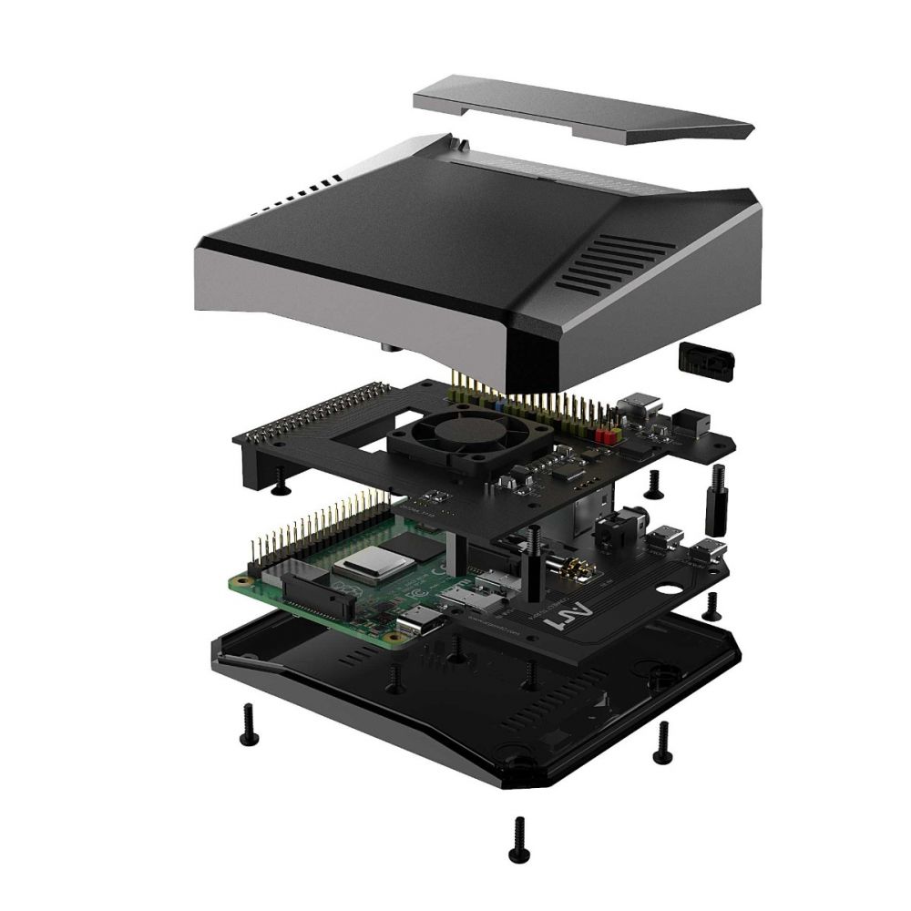 Raspberry Pi 4 Argon One M.2 A - Argon One V3 M.2 Nvme Case ulasan dan harga